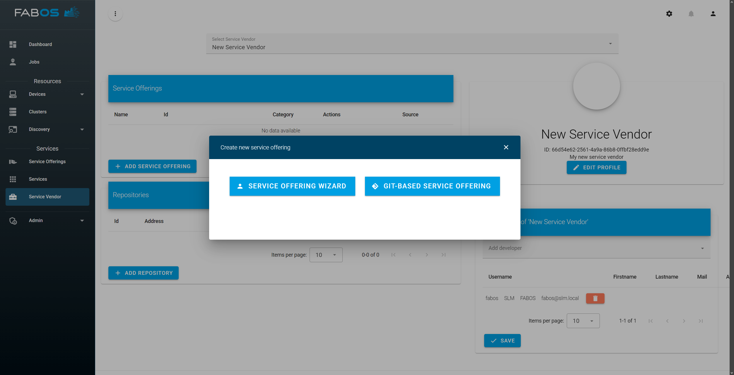 first-steps-step4-select-service-offering-wizard