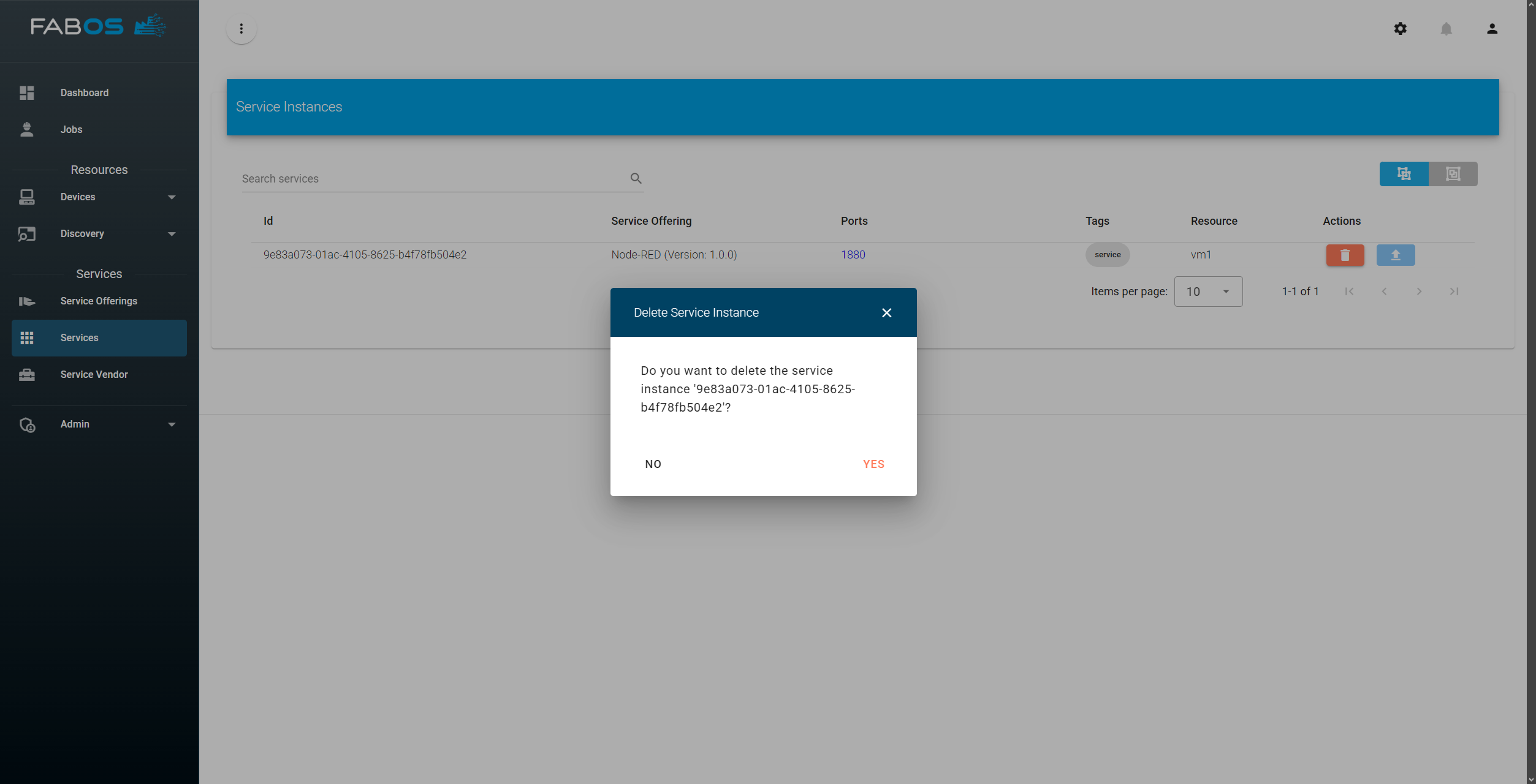 first-steps-step5-delete-service-instance